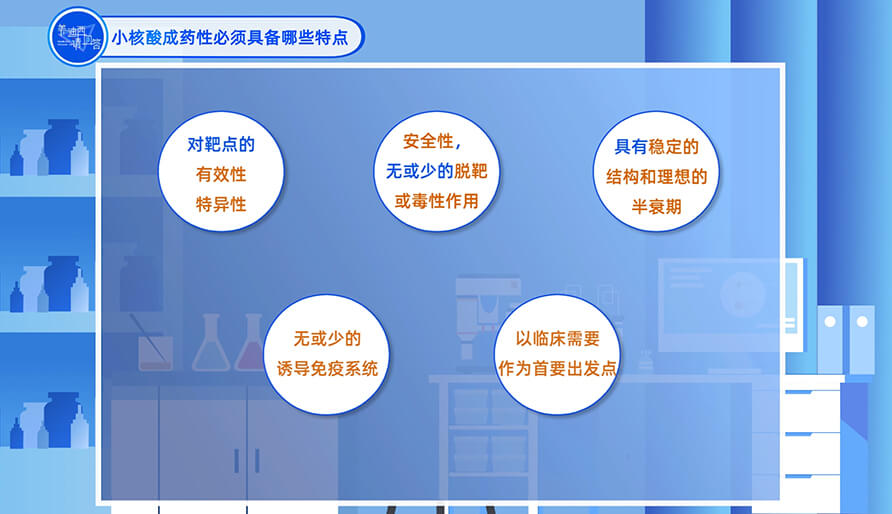 小核酸成药性必需具备哪些特点？？？？？？？？